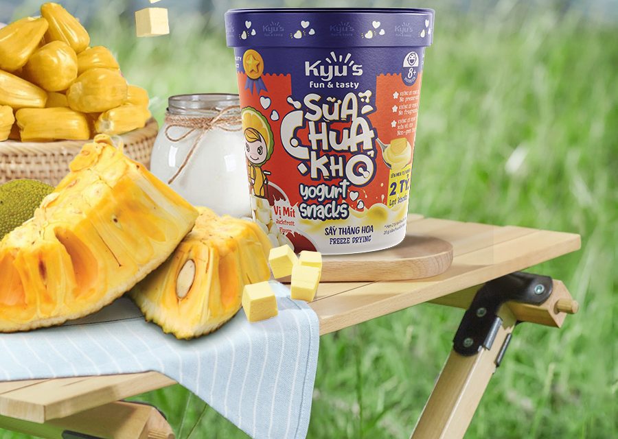 Sữa chua khô Kyu’s – Món quà tuyệt vời “từ trong ra ngoài” cho bé yêu