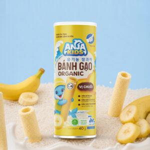 Bánh Gạo Ống - Vị Chuối 40G