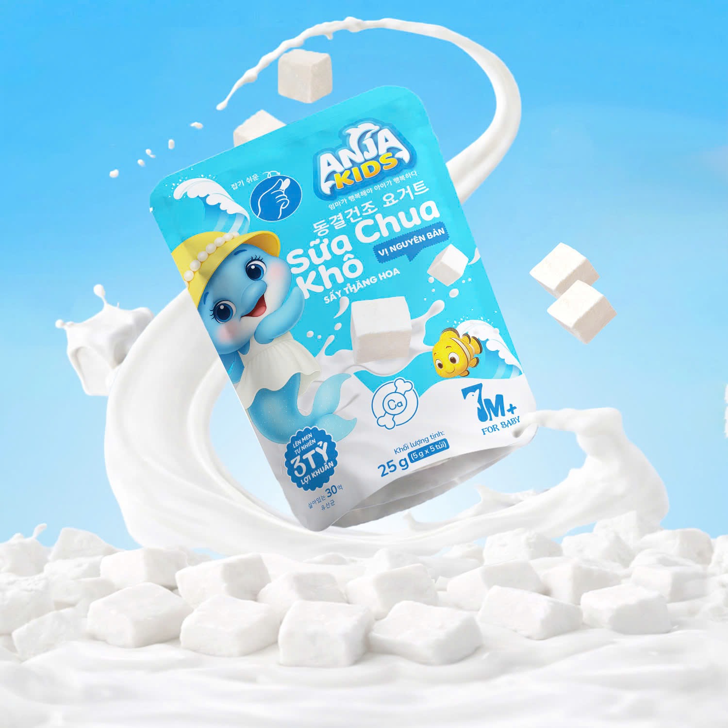 Sữa Chua Khô - Vị Nguyên Bản 25G