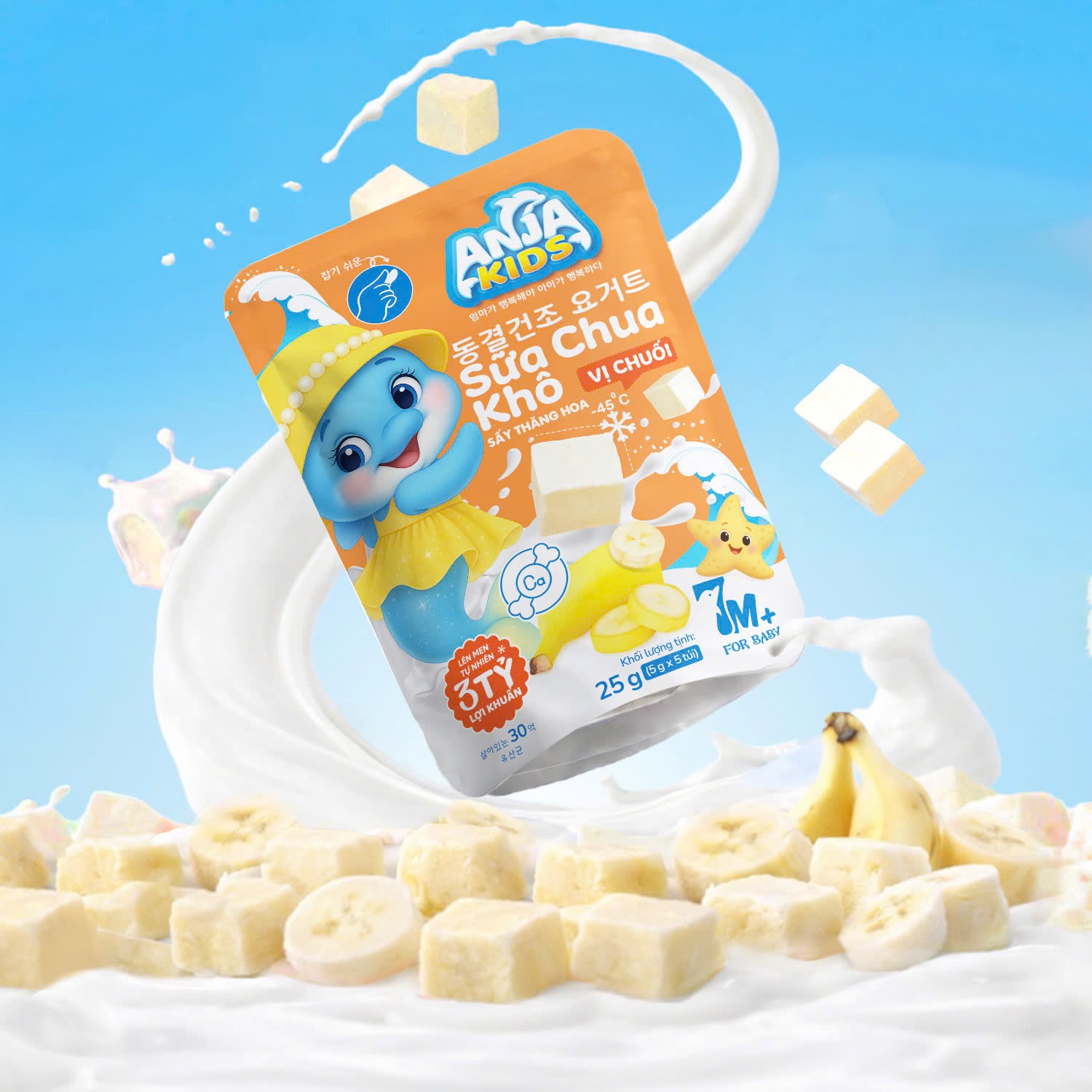 Sữa Chua Khô - Vị Chuối 25G